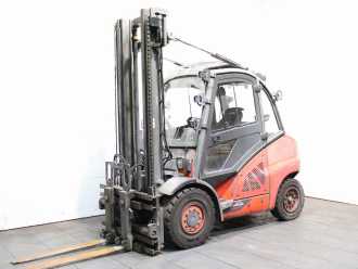 Heftruck gebruikt LINDE H 50 D-02 394 DIESEL VIERRADFRONTSTAPLER (13041459) backdrop