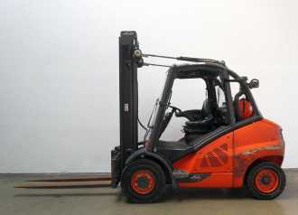 Heftruck gebruikt LINDE H 50 T EVO 394-02 GAS VIERRADFRONTSTAPLER (13064064)