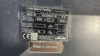 Heftruck gebruikt LINDE H 80 D -02 DIESEL VIERRADFRONTSTAPLER (13075240)