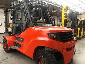 Heftruck gebruikt LINDE H 80 D / 1100 DIESEL VIERRADFRONTSTAPLER (12890669)