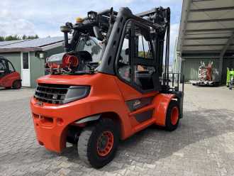 Heftruck gebruikt LINDE H 80 T-03 GAS VIERRADFRONTSTAPLER (13058138)