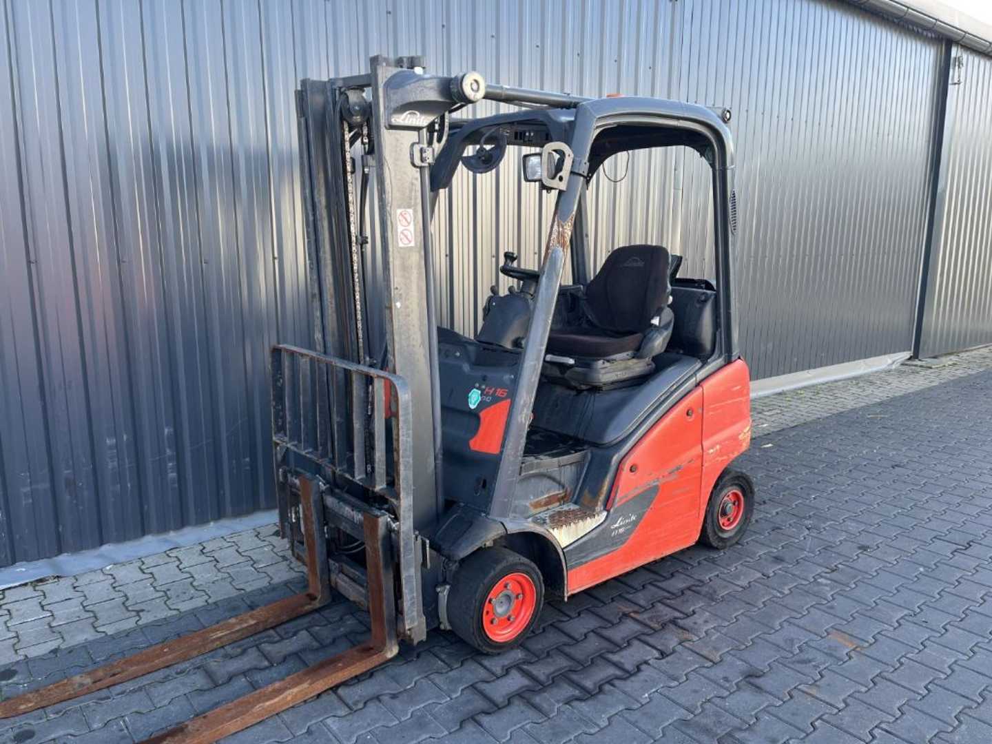 Heftruck gebruikt LINDE H16T-01 ELEKTRO VIERRADFRONTSTAPLER (13068796)
