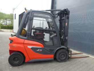 Heftruck gebruikt LINDE H20T-01/600 GAS VIERRADFRONTSTAPLER (13040699)