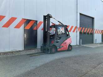 Heftruck gebruikt LINDE H20T-02/600 GAS VIERRADFRONTSTAPLER (13054804)