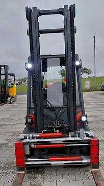 Heftruck gebruikt LINDE H20T/600 mit Zinkenversteller Video GAS VIERRADFRONTSTAPLER (13073414)