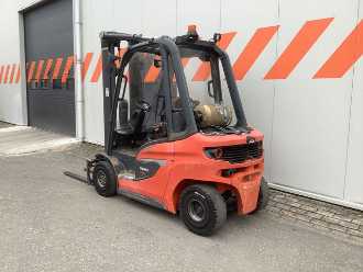 Heftruck gebruikt LINDE H25T-01 GAS VIERRADFRONTSTAPLER (13029367)