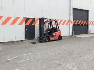 Heftruck gebruikt LINDE H25T-01 GAS VIERRADFRONTSTAPLER (13029367)