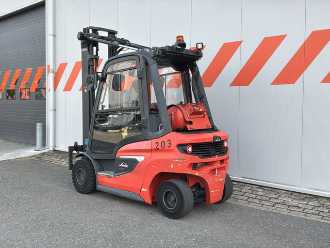 Heftruck gebruikt LINDE H25T-01 GAS VIERRADFRONTSTAPLER (13063901)