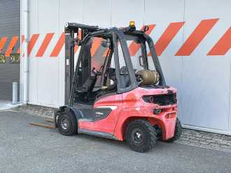 Heftruck gebruikt LINDE H25T-01 GAS VIERRADFRONTSTAPLER (13072395)