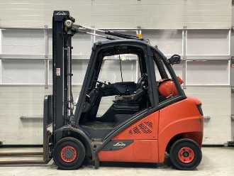 Heftruck gebruikt LINDE H25T-02 GAS VIERRADFRONTSTAPLER (13024939)