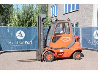 Heftruck gebruikt LINDE H25T-03 GAS VIERRADFRONTSTAPLER (13062939) backdrop