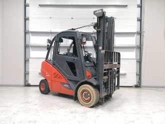 Heftruck gebruikt LINDE H30CNG-02 GAS VIERRADFRONTSTAPLER (12826931)
