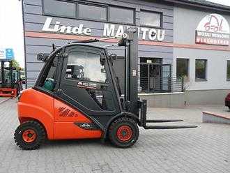 Heftruck gebruikt LINDE H30T-02 Side shift GAS VIERRADFRONTSTAPLER (13039659)