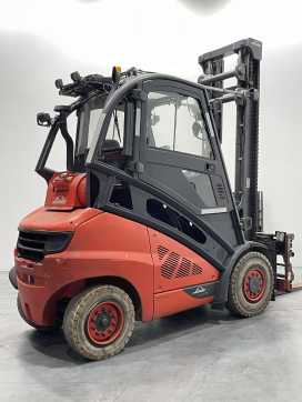 Heftruck gebruikt LINDE H45T-02-394 GETR GAS VIERRADFRONTSTAPLER (13058639)