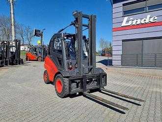 Heftruck gebruikt LINDE H45T-02 Side shift GAS VIERRADFRONTSTAPLER (12999479)