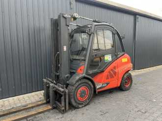 Heftruck gebruikt LINDE H50D-02/600 DIESEL VIERRADFRONTSTAPLER (13074881) backdrop