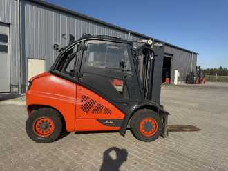 Heftruck gebruikt LINDE H50D-02 Containerfähig DIESEL VIERRADFRONTSTAPLER (13072452)