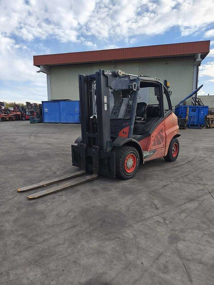 Heftruck gebruikt LINDE H50D-02 DIESEL VIERRADFRONTSTAPLER (13076207)