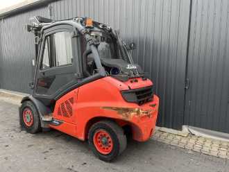 Heftruck gebruikt LINDE H50T-02/600 GAS VIERRADFRONTSTAPLER (13032532)