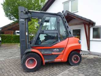 Heftruck gebruikt LINDE H60D-03 DIESEL VIERRADFRONTSTAPLER (13041403)
