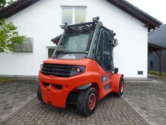 Heftruck gebruikt LINDE H60D-03 DIESEL VIERRADFRONTSTAPLER (13041403)