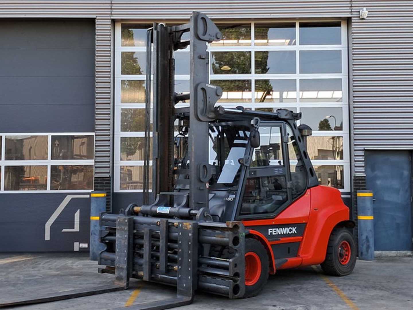 Heftruck gebruikt LINDE H80D-01/900 DIESEL VIERRADFRONTSTAPLER (13046538)