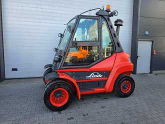 Heftruck gebruikt LINDE H80D-02 DIESEL VIERRADFRONTSTAPLER (13046283) backdrop