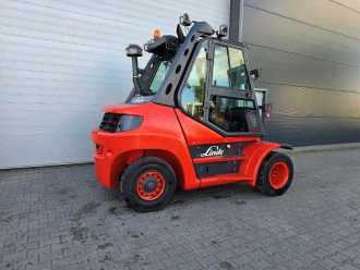 Heftruck gebruikt LINDE H80D-02 DIESEL VIERRADFRONTSTAPLER (13046283)