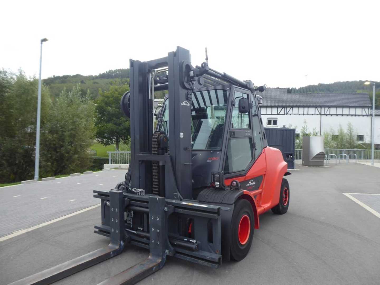Heftruck gebruikt LINDE H80D-03/1100 DIESEL VIERRADFRONTSTAPLER (13068780)