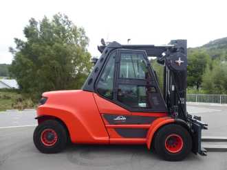 Heftruck gebruikt LINDE H80D-03/1100 DIESEL VIERRADFRONTSTAPLER (13068780)
