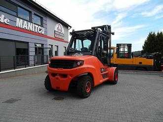 Heftruck gebruikt LINDE H80D-03/1100 Side shift , only 852 mth !!! DIESEL VIERRADFRONTSTAPLER (12999466)