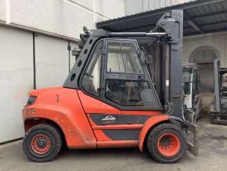 Heftruck gebruikt LINDE H80D-03/900 DIESEL VIERRADFRONTSTAPLER (13016239)