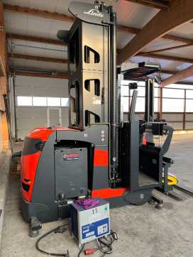 Heftruck gebruikt LINDE K-Gerät ELEKTRO HOCHREGALKOMMISSIONIERER (12805124)
