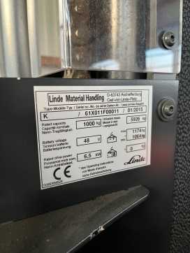 Heftruck gebruikt LINDE K-Gerät ELEKTRO HOCHREGALKOMMISSIONIERER (12805124)