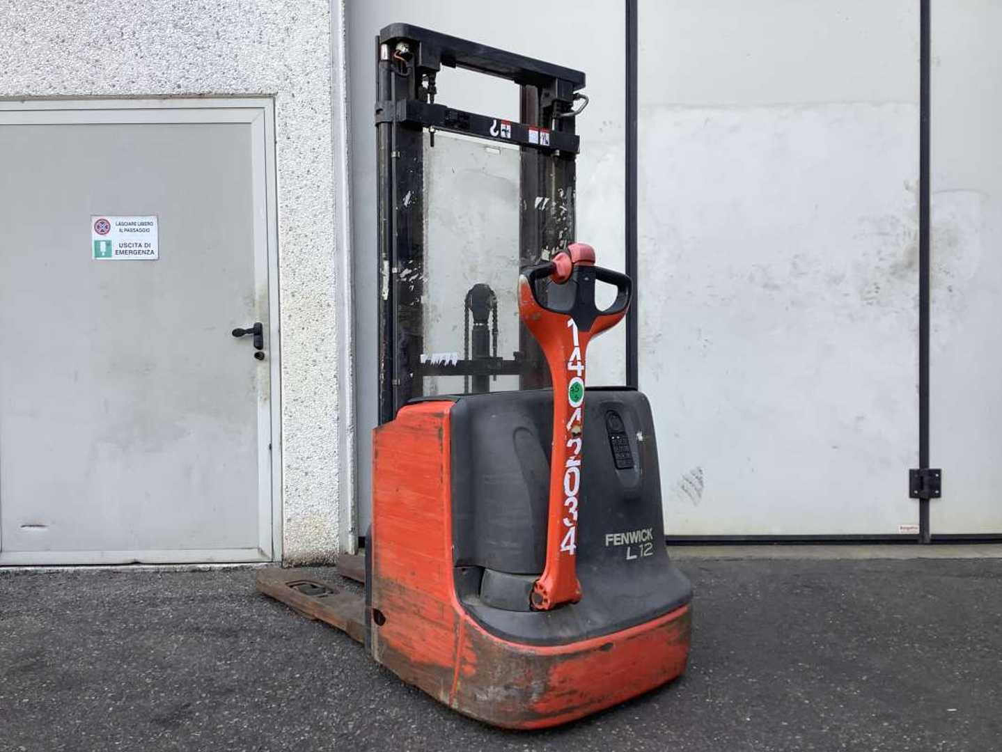 Heftruck gebruikt LINDE L12L ELEKTRO HOCHHUBWAGENDEICHSEL (13073376)