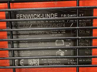 Heftruck gebruikt LINDE L14 AP ELEKTRO HOCHHUBWAGENDEICHSEL (13027647)