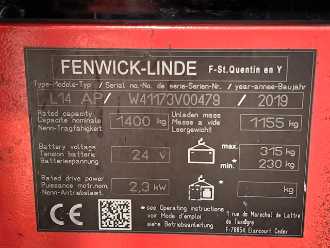 Heftruck gebruikt LINDE L14 AP ELEKTRO HOCHHUBWAGENDEICHSEL (13051889)