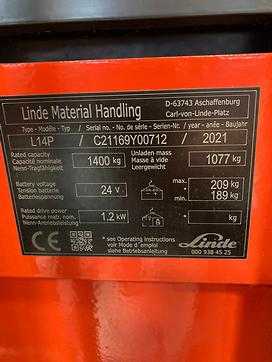 Heftruck gebruikt LINDE L14P/1169 ELEKTRO HOCHHUBWAGENFAHRERSTAND (12818957)