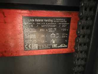 Heftruck gebruikt LINDE L16i ELEKTRO HOCHHUBWAGENDEICHSEL (13066310)