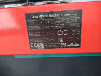 Heftruck gebruikt LINDE L20-1173 ELEKTRO HOCHHUBWAGENDEICHSEL (13045434)