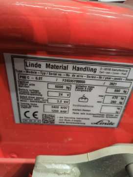 Heftruck gebruikt LINDE P60C-4595-01 ELEKTRO SCHLEPPER (12974818)