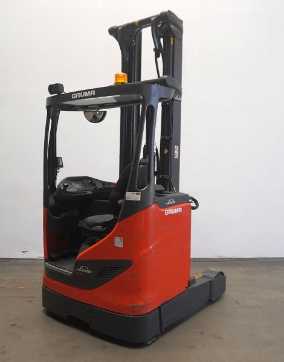 Heftruck gebruikt LINDE R 10 B 1120 ELEKTRO SCHUBMASTSTAPLER (12969325) backdrop