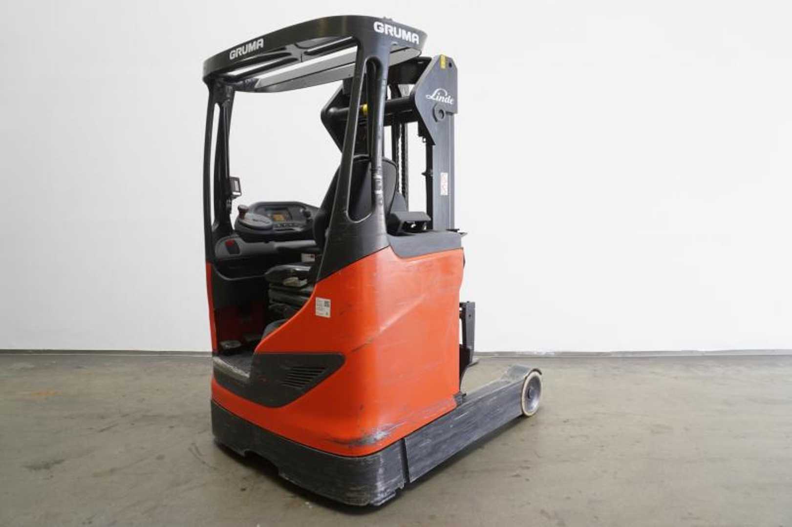 Heftruck gebruikt LINDE R 14 1120 ELEKTRO SCHUBMASTSTAPLER (13042455)