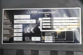 Heftruck gebruikt LINDE R 16 113 ELEKTRO SCHUBMASTSTAPLER (13038586)