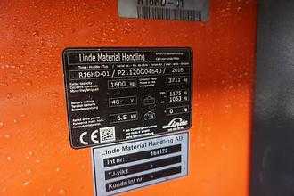 Heftruck gebruikt LINDE R 16HD-01 - 11.450mm Hubhöhe ELEKTRO SCHUBMASTSTAPLER (13054241)
