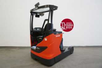 Heftruck gebruikt LINDE R 20 1120 ELEKTRO SCHUBMASTSTAPLER (13015545) backdrop