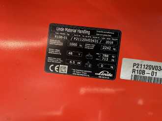 Heftruck gebruikt LINDE R10B ELEKTRO SCHUBMASTSTAPLER (13068313)