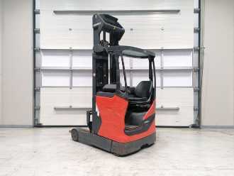 Heftruck gebruikt LINDE R14-01 ELEKTRO SCHUBMASTSTAPLER (12824491)
