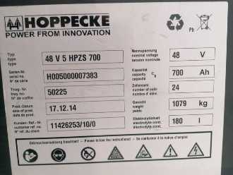 Heftruck gebruikt LINDE R14-01 ELEKTRO SCHUBMASTSTAPLER (12824491)