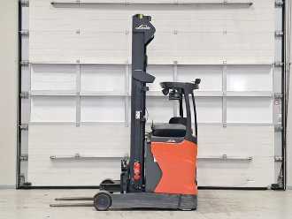 Heftruck gebruikt LINDE R14-01 ELEKTRO SCHUBMASTSTAPLER (13058585)